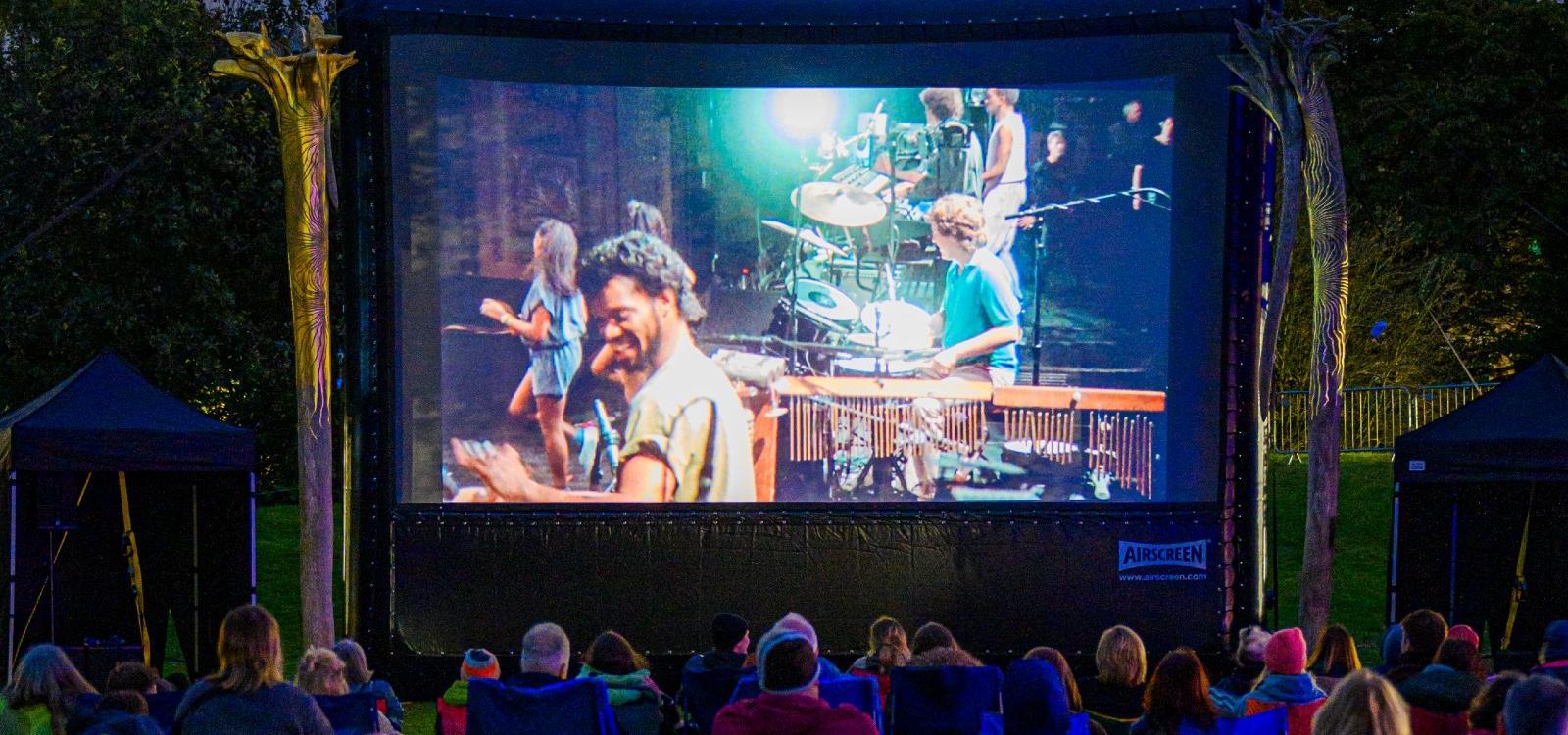 Outdoor cinema image