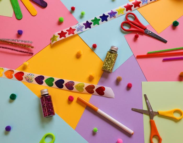 Family Craft Club - Paper Rockets image