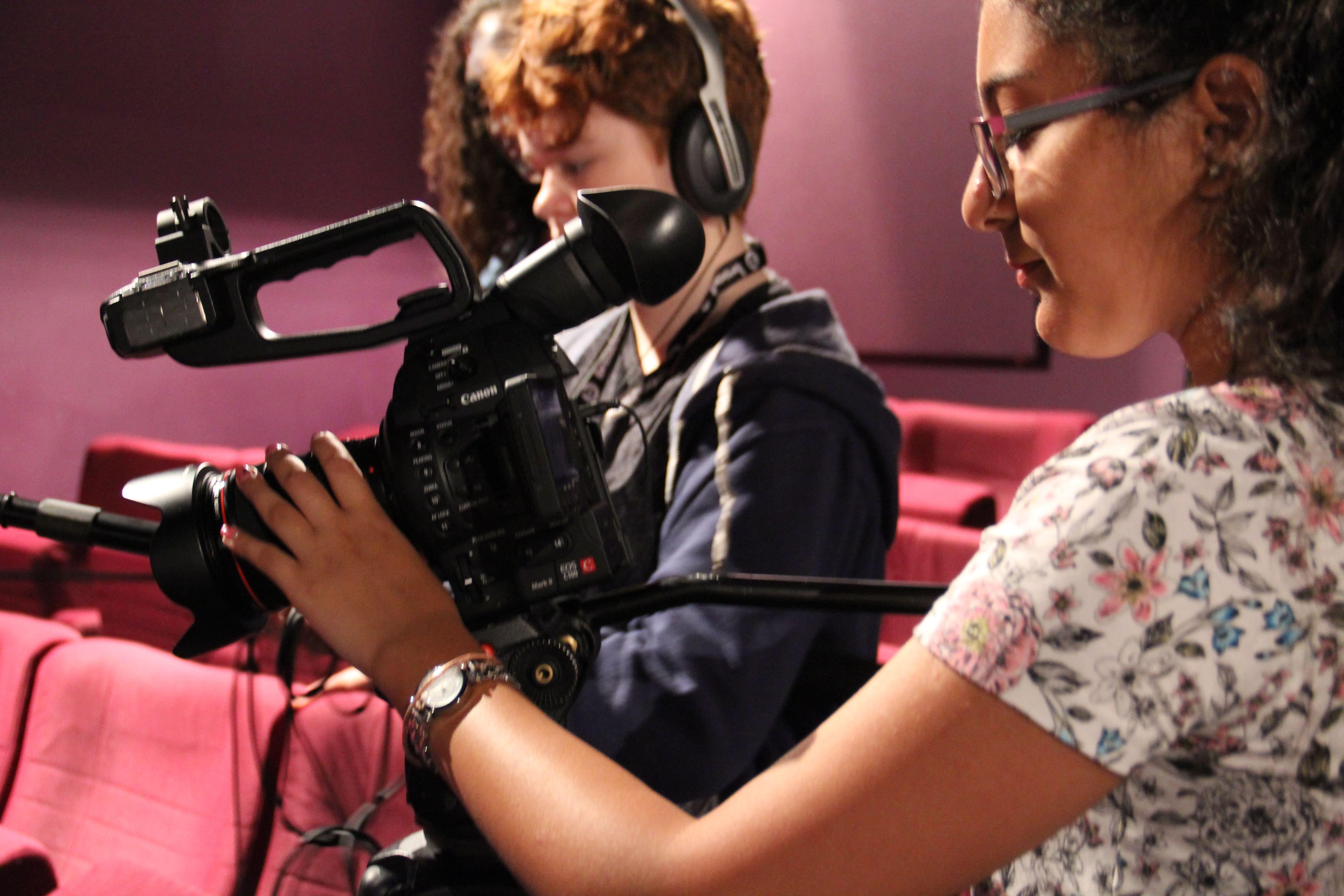 Into-film-members-align-camera