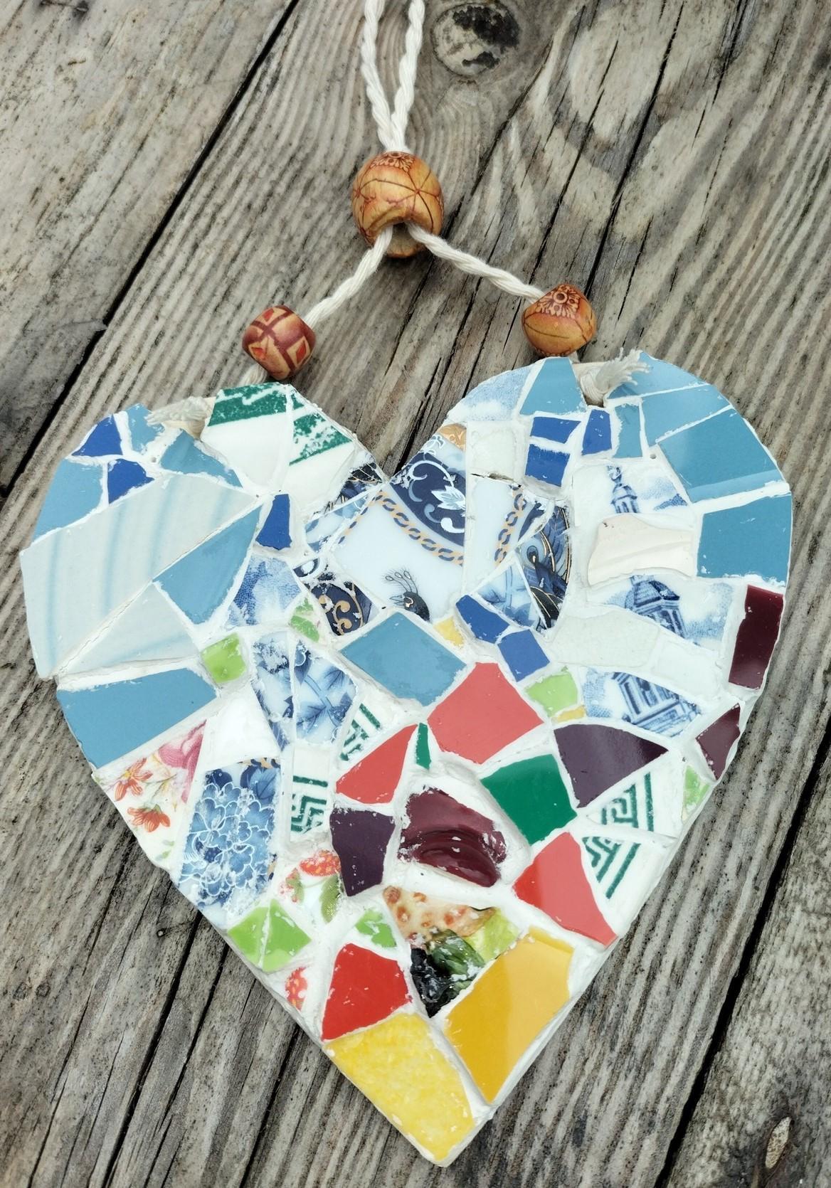 Heart mosaic