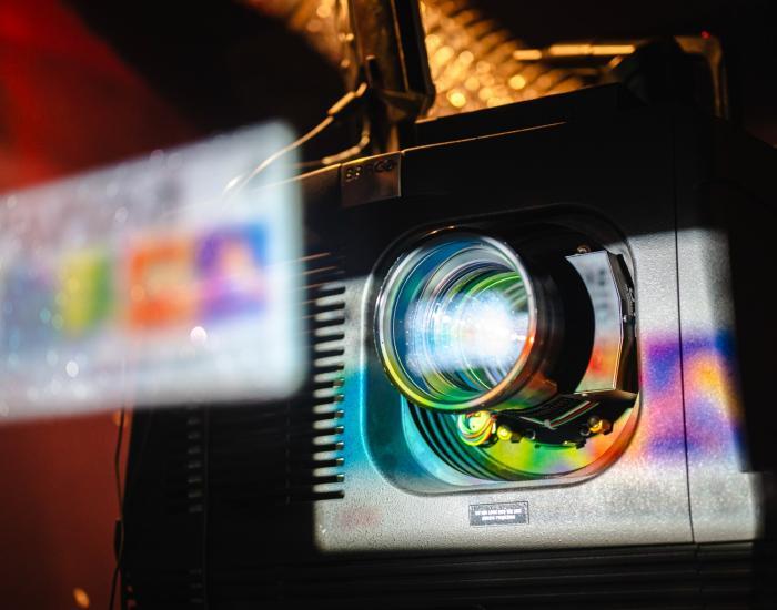 Projector banner